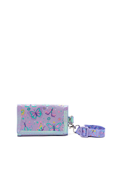 R&B Printed Tri-Fold Wallet