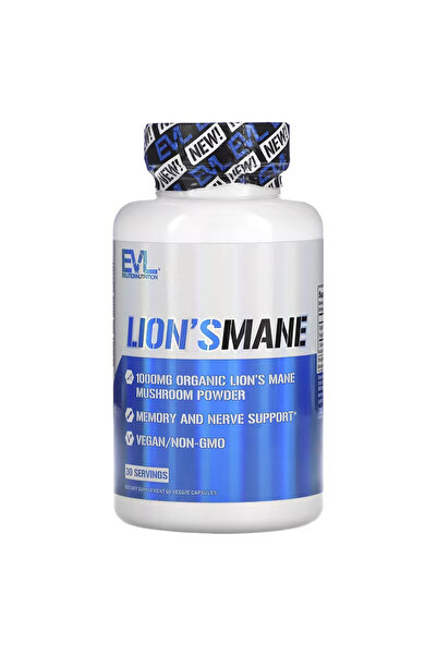 evlution nutrition Evlution Organic Lion’s Mane Mushroom Nootropics Brain Foc...