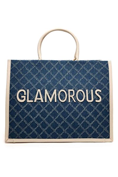 R&B Appliqued Tote Bag