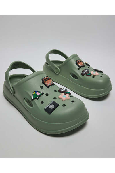 R&B Jibbitz Slingback Clogs