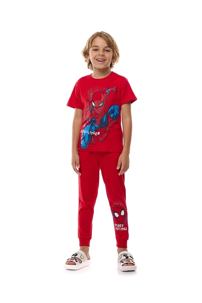 R&B Spider-Man Print Pyjama Set
