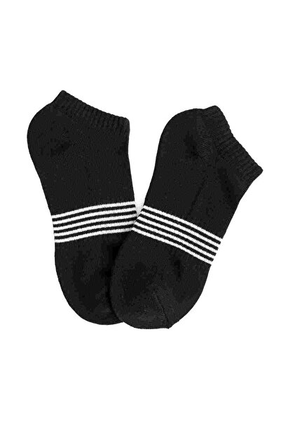 R&B 3 Pack Stripe Detail Ankle Socks