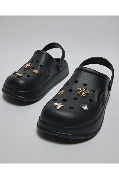 R&B Jibbitz Slingback Clogs