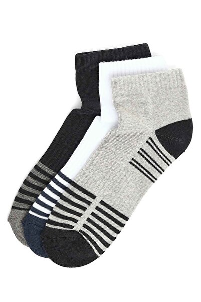 R&B 3 Pack Sports Ankle Socks