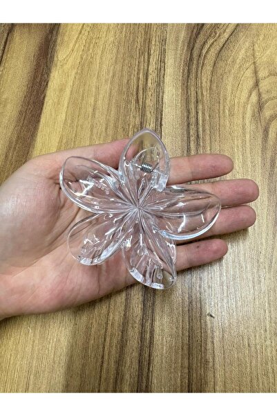 Melkady Aksesuar MelKady 548 - مشبك تثبيت فاخر من لوتس شفاف