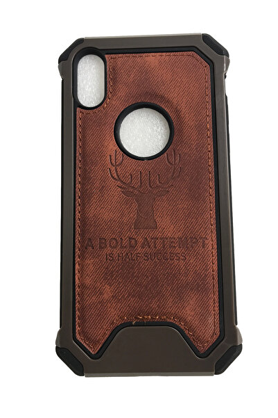OEM Carcasă compatibilă cu iPhone XS, Husă de protecție, Cerb, Maro
