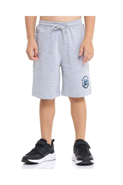 R&B Printed Bermuda Shorts with Drawstring Waist