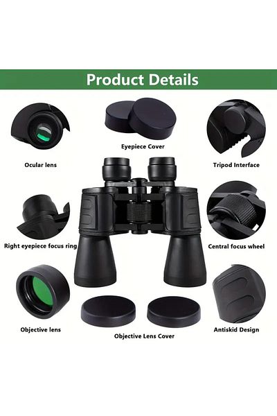 Generic 10X50 High Definition Binoculars, Rubber Material, Large Objective, Lens, High Magnification