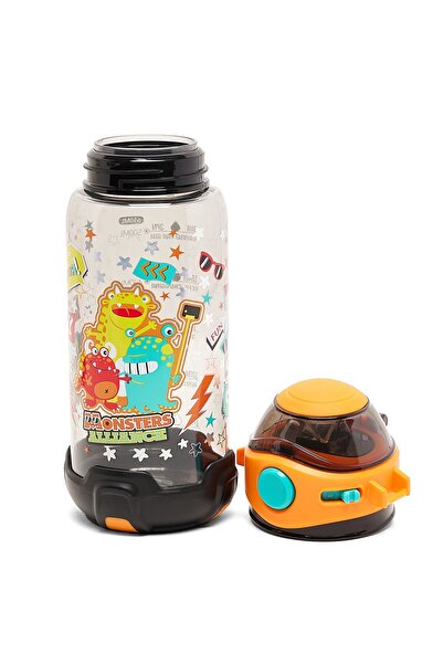 R&B Printed Sipper Water Bottle, 650ml