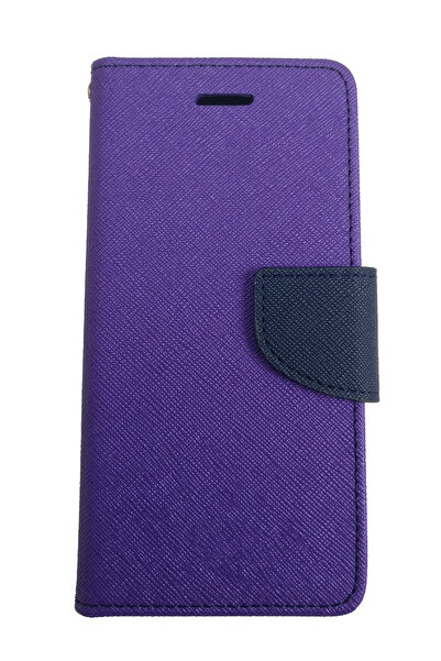 OEM Carcasă compatibilă cu iPhone 7, tip carcasă, două culori, violet, albastru