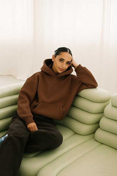 BENROMA SWEATSHIRT PLAIN FEMININ IN 3 FĂRĂ PĂRĂ, BĂRATĂ, CU 3 FIȘURI