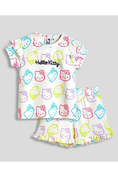 R&B Hello Kitty Print Clothing Set