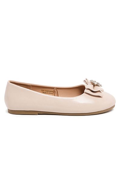 R&B Bow Detail Ballerinas