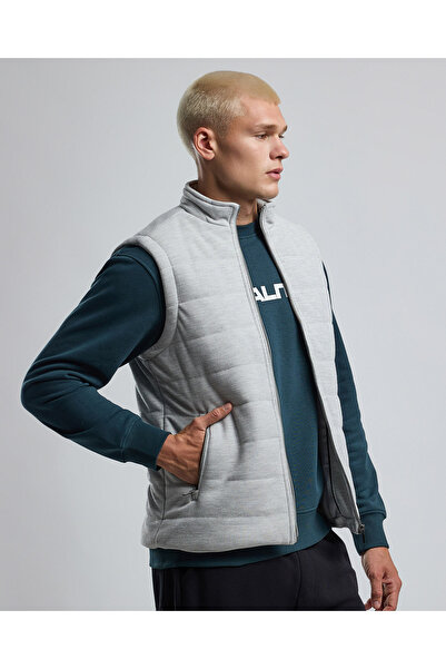 R&B Quilted Gilet with Zipper Closure