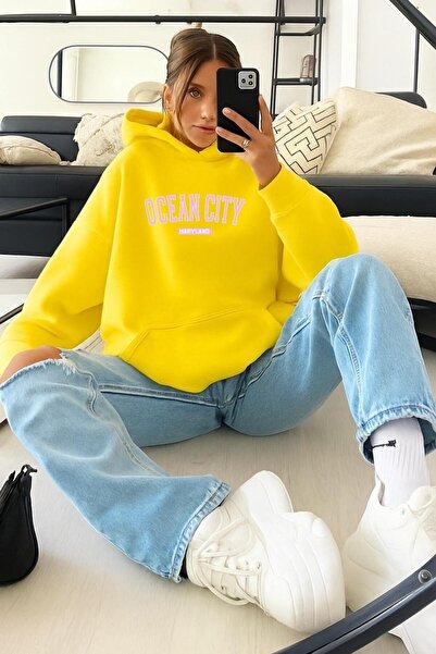 BENROMA سويت شيرت مطبوع من أوشن سيتي