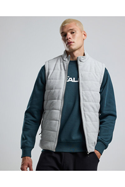 R&B Quilted Gilet with Zipper Closure