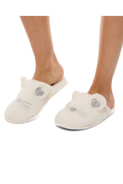 R&B Furry Bedroom Slippers