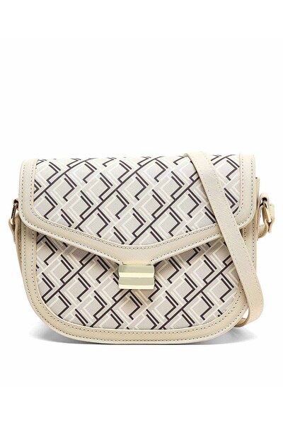 R&B حقيبة كروس بودي منقوشة