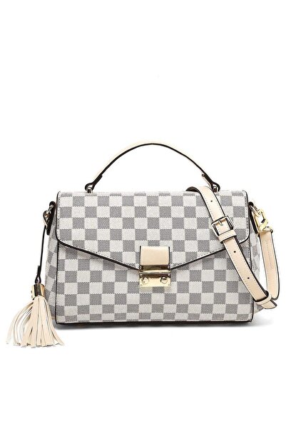 R&B حقيبة بمقبض علوي مزخرفة