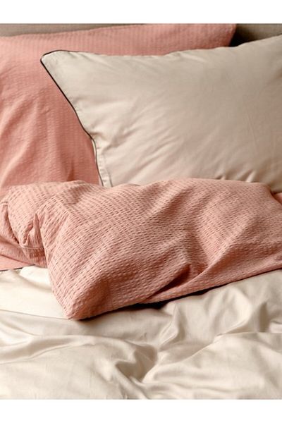 OEM Bed linen + satin sheet SANNA 200x220 sand