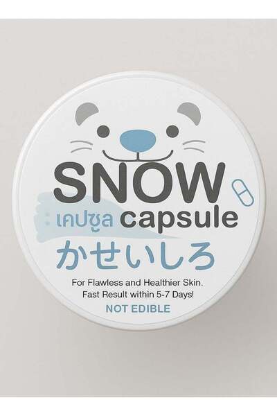 Snow Capsule Skin Whitening Powder 30 Capsules For Glowing Clear Complexion