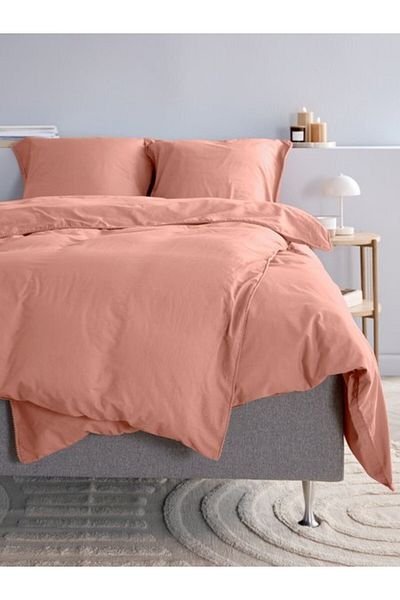 OEM Bed linen+sheet DAISY 200x220 pink