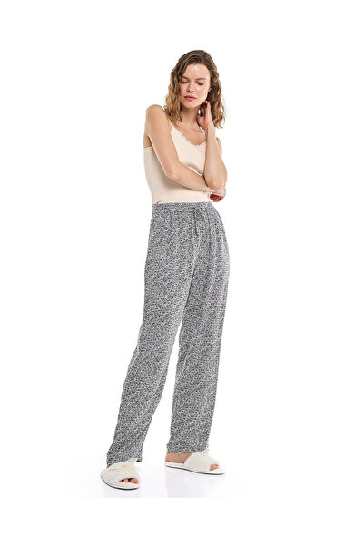 R&B Printed Pyjama Pants with Drawstring Waist