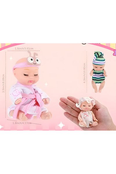 kardelen kırtasiye 6 قطع من ملابس الأطفال الصغار المتحركة مع ملابس يمكن ارتداؤها