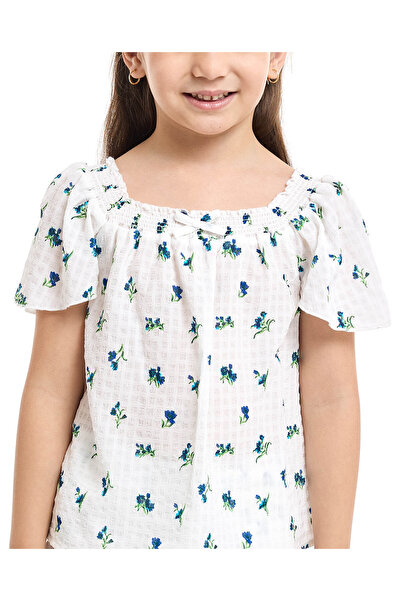 R&B Floral Print Top and Shorts Set