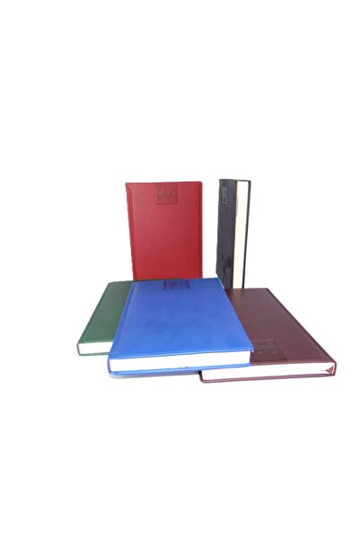 Skyline مذكرة أجندة يومية 2025 هجري وميلادي - سكاي لاين - 360 صفحة - مقاس A5 - غلاف جلدي