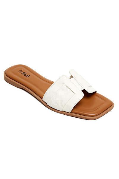 R&B Textured Flat Sandals