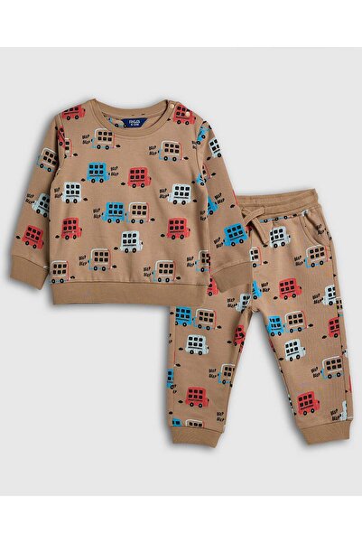 R&B طقم بدلة رياضية مطبوعة