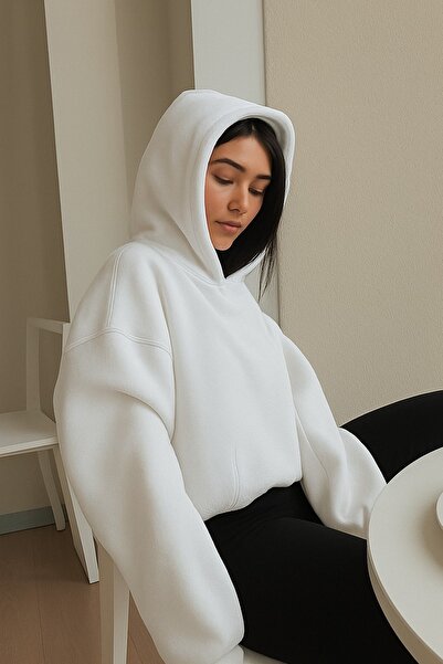 BENROMA 3 İPLİK PENYE UNISEX DÜZ RENK SWEATSHIRT