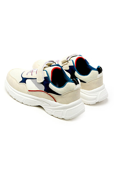 R&B Color Block Velcro Closure Shoes