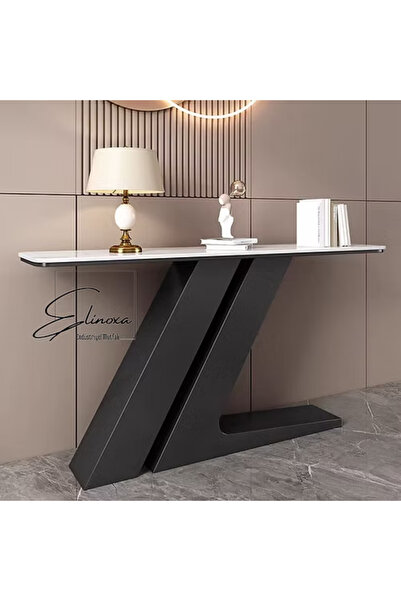 Elinoxa 720-0346 Şık Dikdörtgen Konsol Ünitesi, Estetik Tabanlı Dresuar 100x30x80