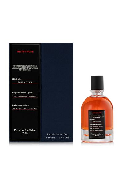 passion ineffable Passion Un Feble Velvet Rose Extrait Eau de Parfum 100ml (New Edition)
