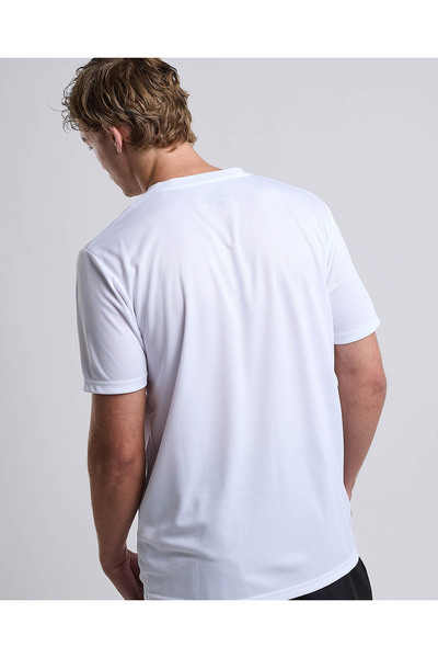 R&B Printed Active T-Shirt with Short Sleeves