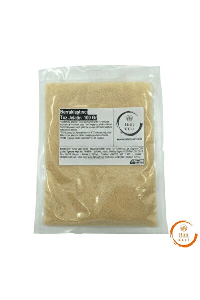 Hitit Malt Berraklaştırıcı Toz Jelatin - 100 Gr