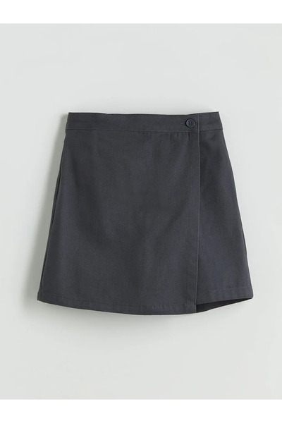 LC Waikiki Akrstoe- Basic Gabardine Girl's Shorts Skirt- Akrstore