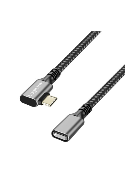 LogiLink Power and Data Cable CUA0110, USB Gen Type-C (T) to USB Type-C (M) a...