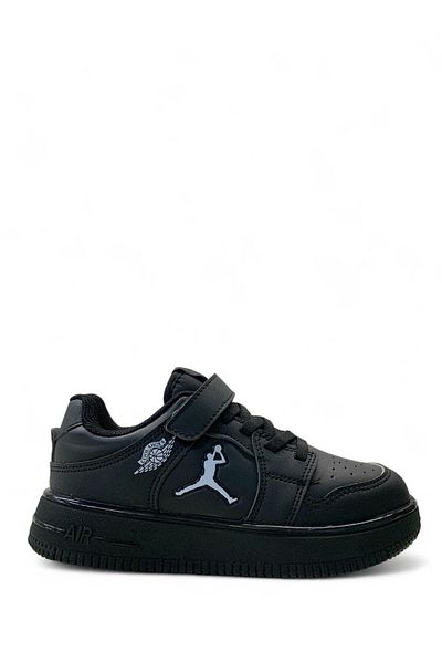 Cool Haykat Orthopedic Unisex Kids Black Sneaker