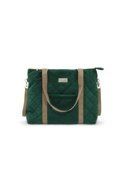 NO BRAND Geanta mamicii, pentru carucior si plimbare, 38 x 45 cm, Tiny Star Green