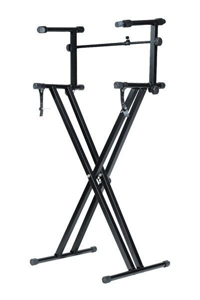 Lastvoice KS-04K Çift Profilli 2 Katlı Org Sehpası Standı Ayağı