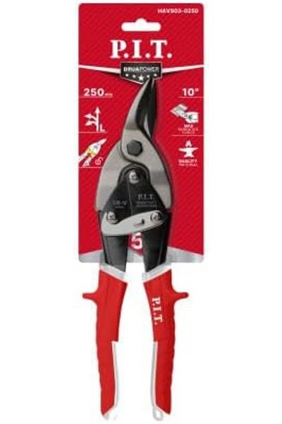 PİT Scissors (10-Inch) Left-Handed (DRAU POWER) Heavy Duty/HAVS03-0250