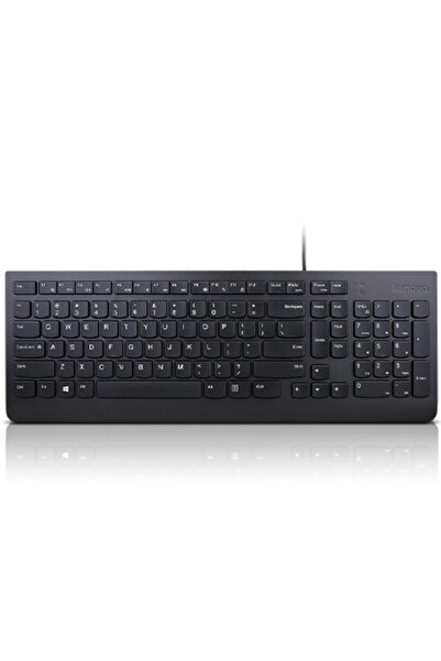 LENOVO Essential Wired Keyboard, US Layout (Black)
