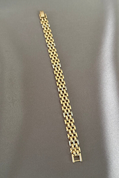 laria jewelry Taşlı Örgü Xuping Bileklik