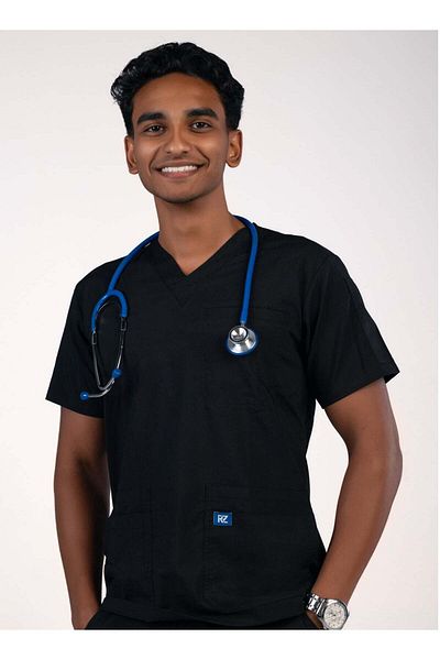 RZ Scrub Comfortable Lycra fabric with many pockets