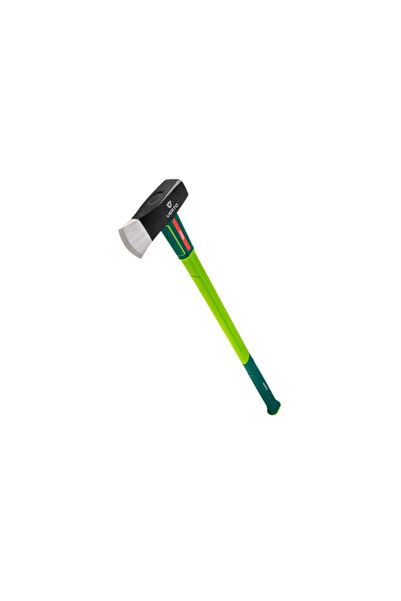 VERTO Topor 05G203, cap 2700g, maner fibra sticla (Verde)