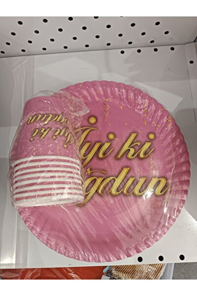 Nenya İyiki doğdun tabak bardak