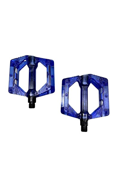 BİKE SKY EVO ŞEFFAF RENKLİ PLATFORM GENİŞ PEDAL PLATFORM BİSİKLET PEDALI REFL...